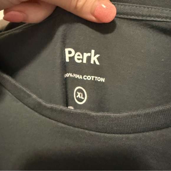 Perk Gray/Green T-Shirt | Size XL - Picture 2 of 3